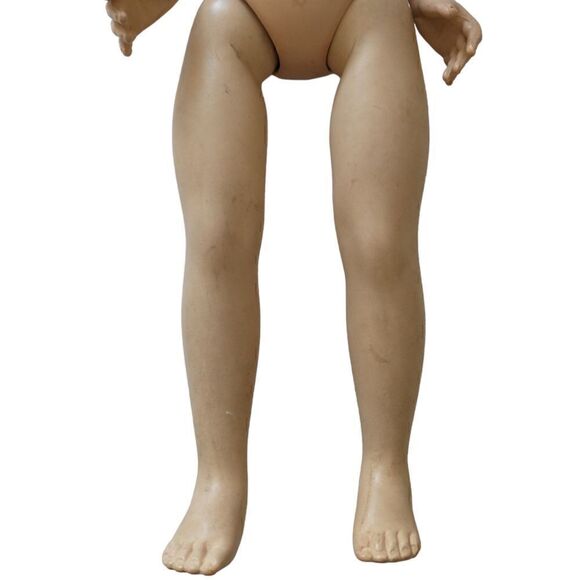 Creepy Doll Vintage Halloween Walking Sleep Eyes Dirty American Character Doll - Picture 7 of 16